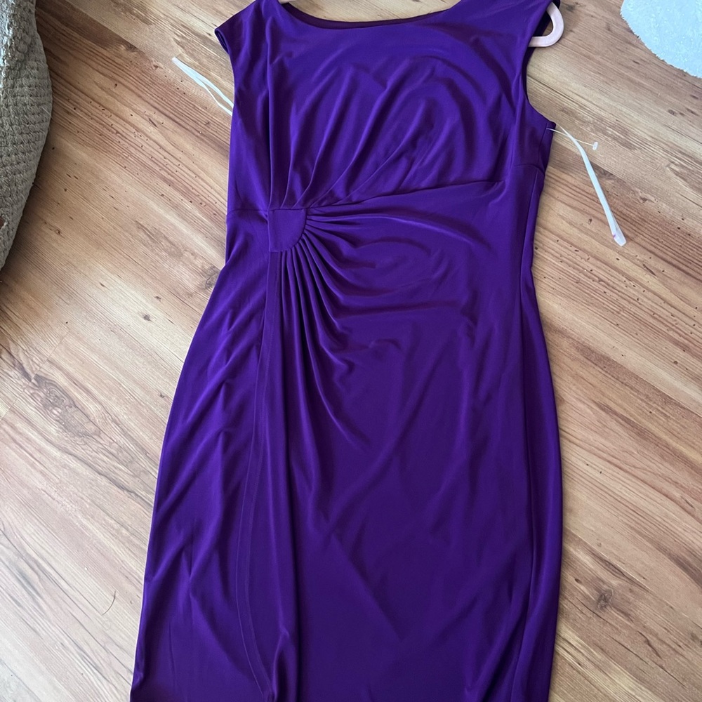 Elegant Purple Women's Dress